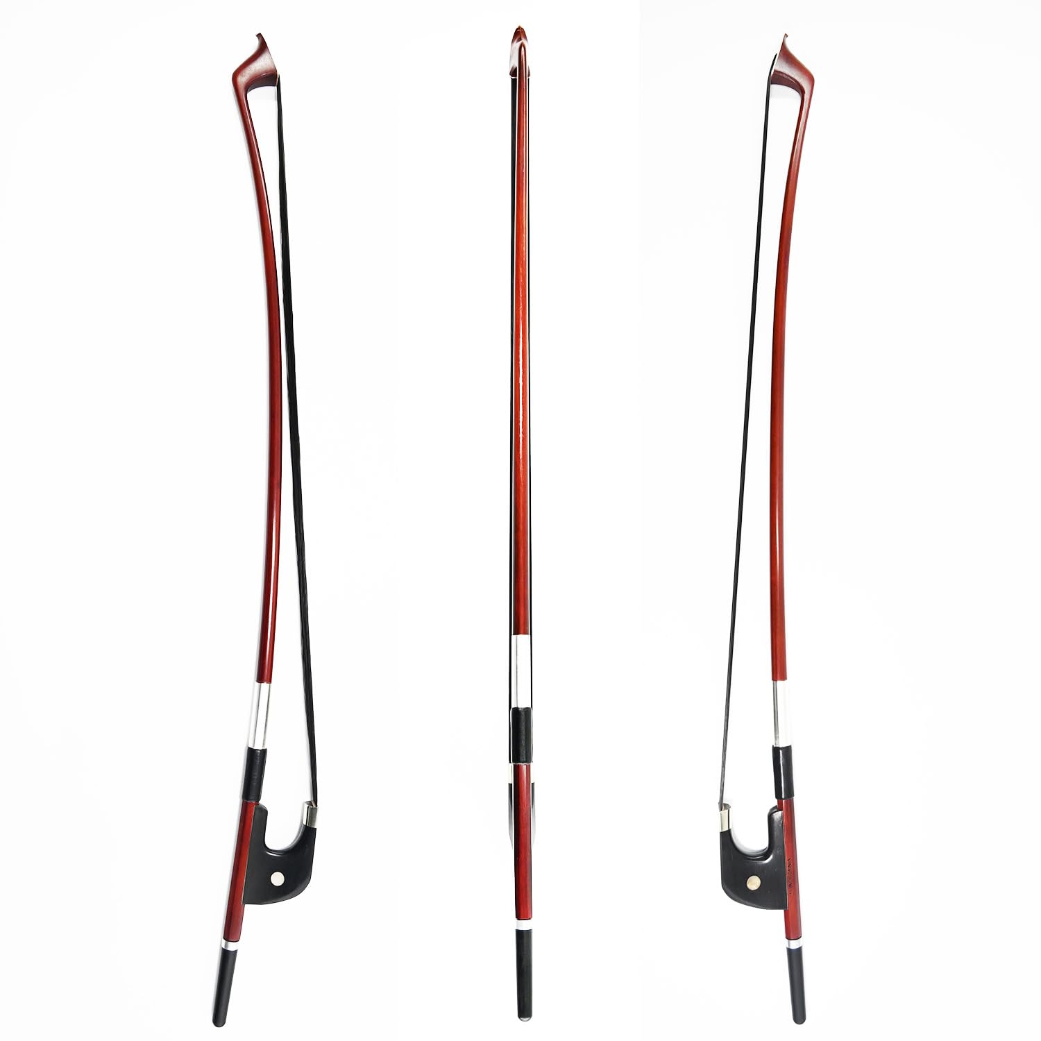 Arco de Contrabajo Upright Half 1/2 Size Modelo Alemán Palo - Imagen 5