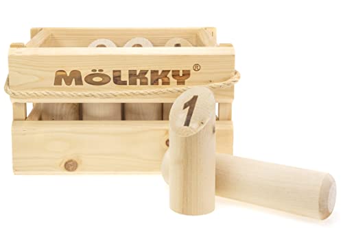 Juego de Molkky - Juego de Bolos y Bolos de Madera - - Imagen 7