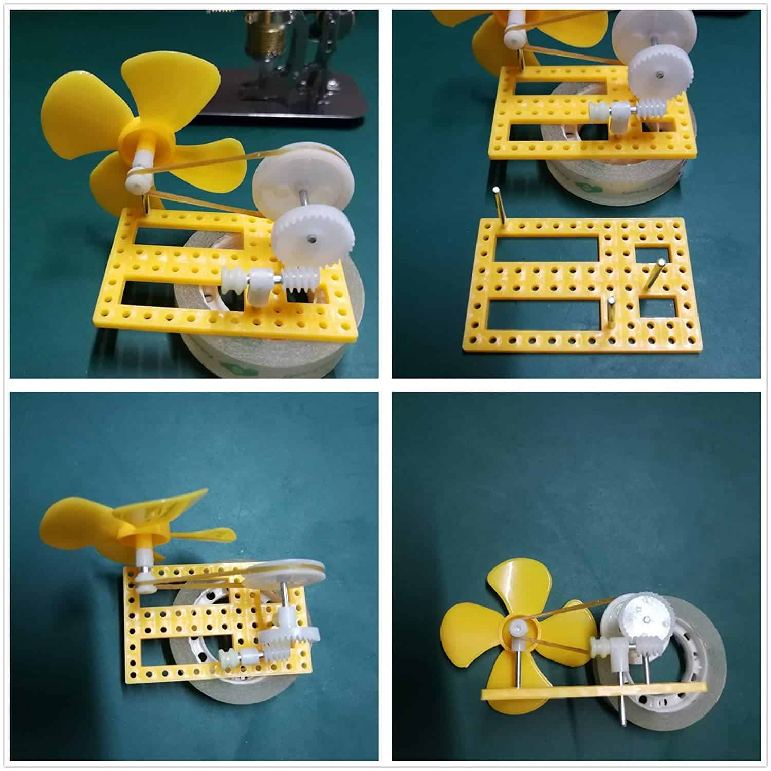 Sunnytech Mini Motor Modelo de Motor Stirling de Aire - Imagen 8