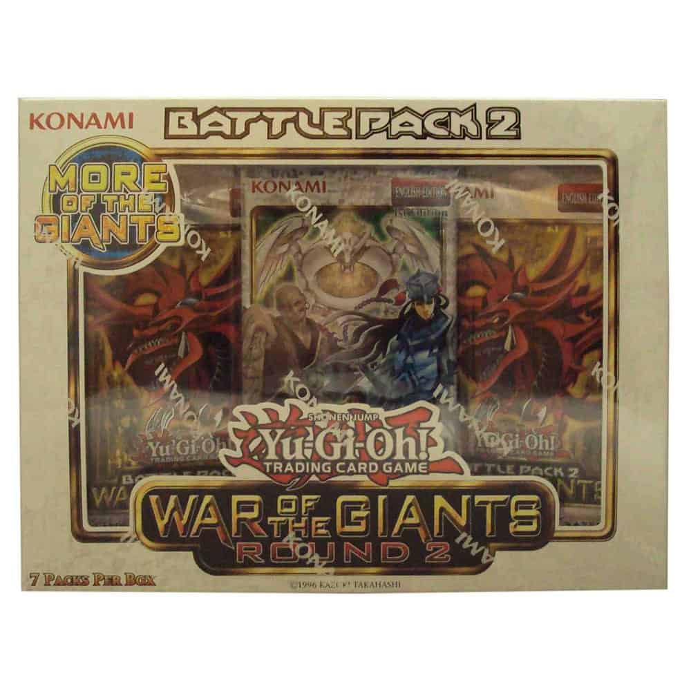 Konami Yu Gi Oh! War of The Giants Round 2 Battle Pack 2