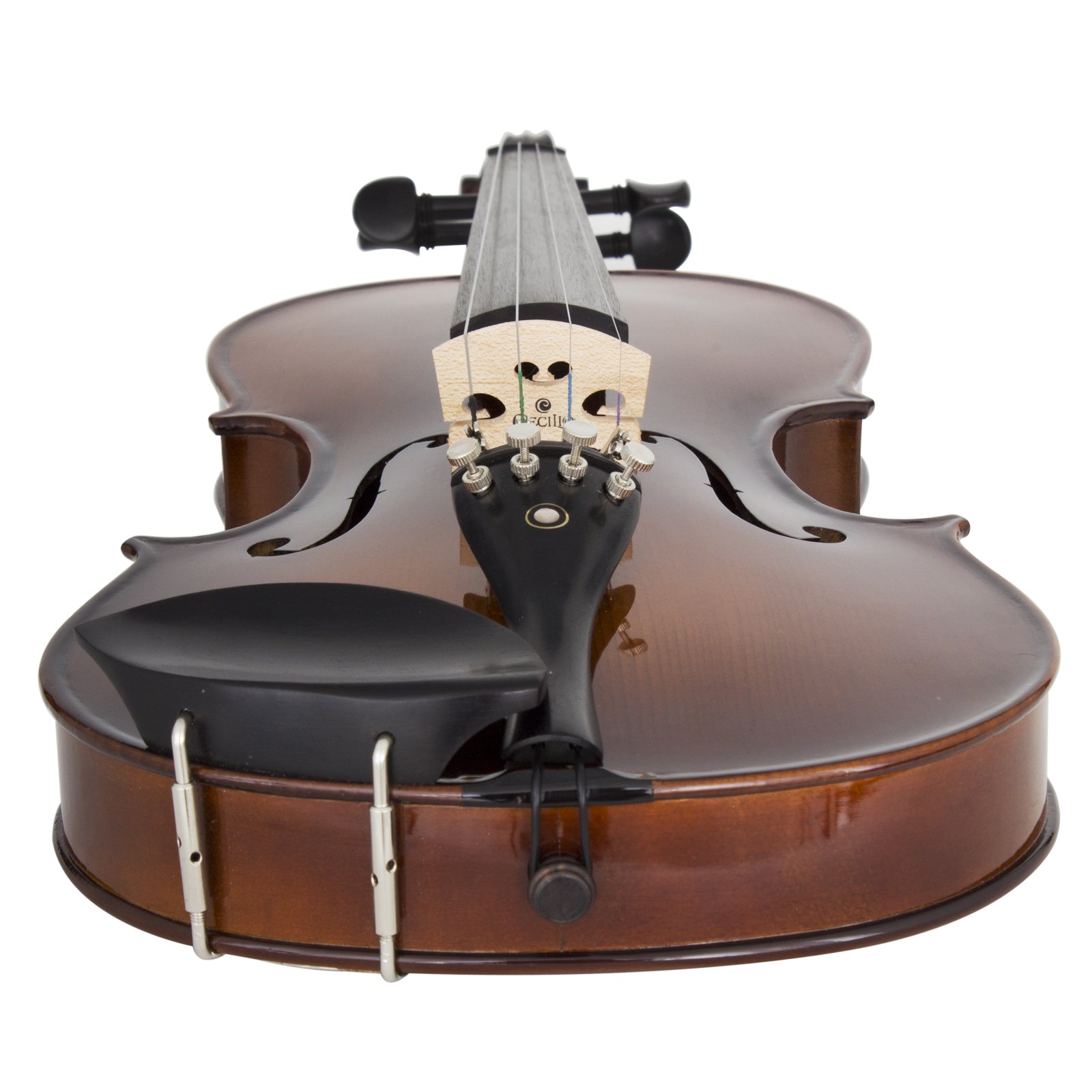 Violín de madera maciza con accesorios Cecilio CVN-EAV en - Imagen 4