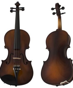 Violín de madera maciza con accesorios Cecilio CVN-EAV en