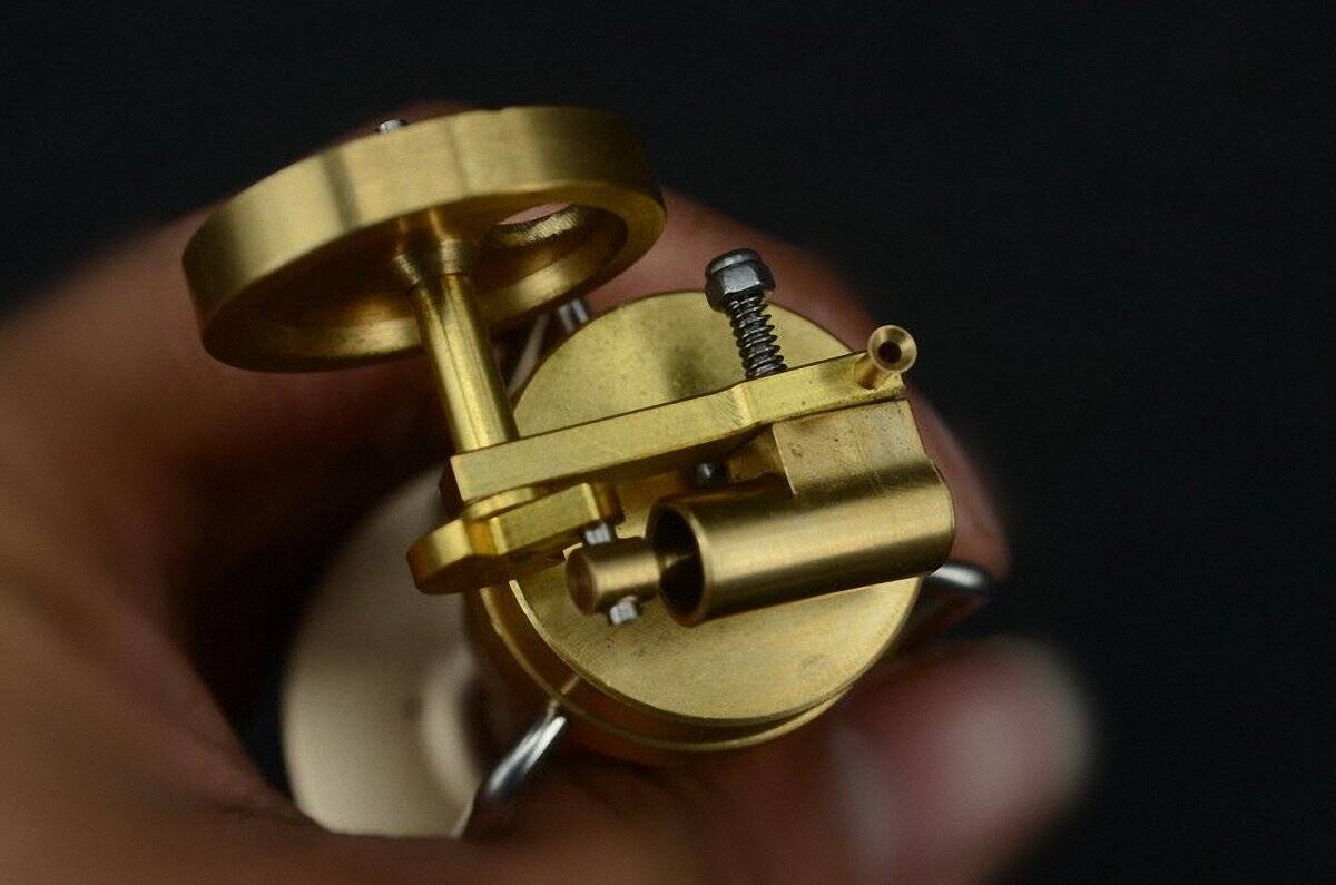 Sunnytech Mini Motor de Vapor en Vivo Modelo Educativo - Imagen 9