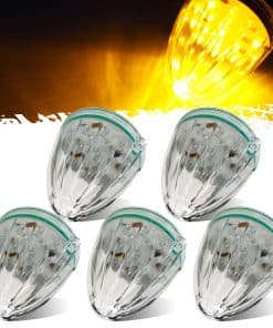 Partsam 5X Luz de Marcador Superior del Techo con 17 LED