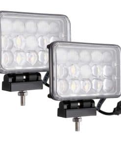 Faros y Luces LED rectangulares 4x6 pulgadas para Off-Road