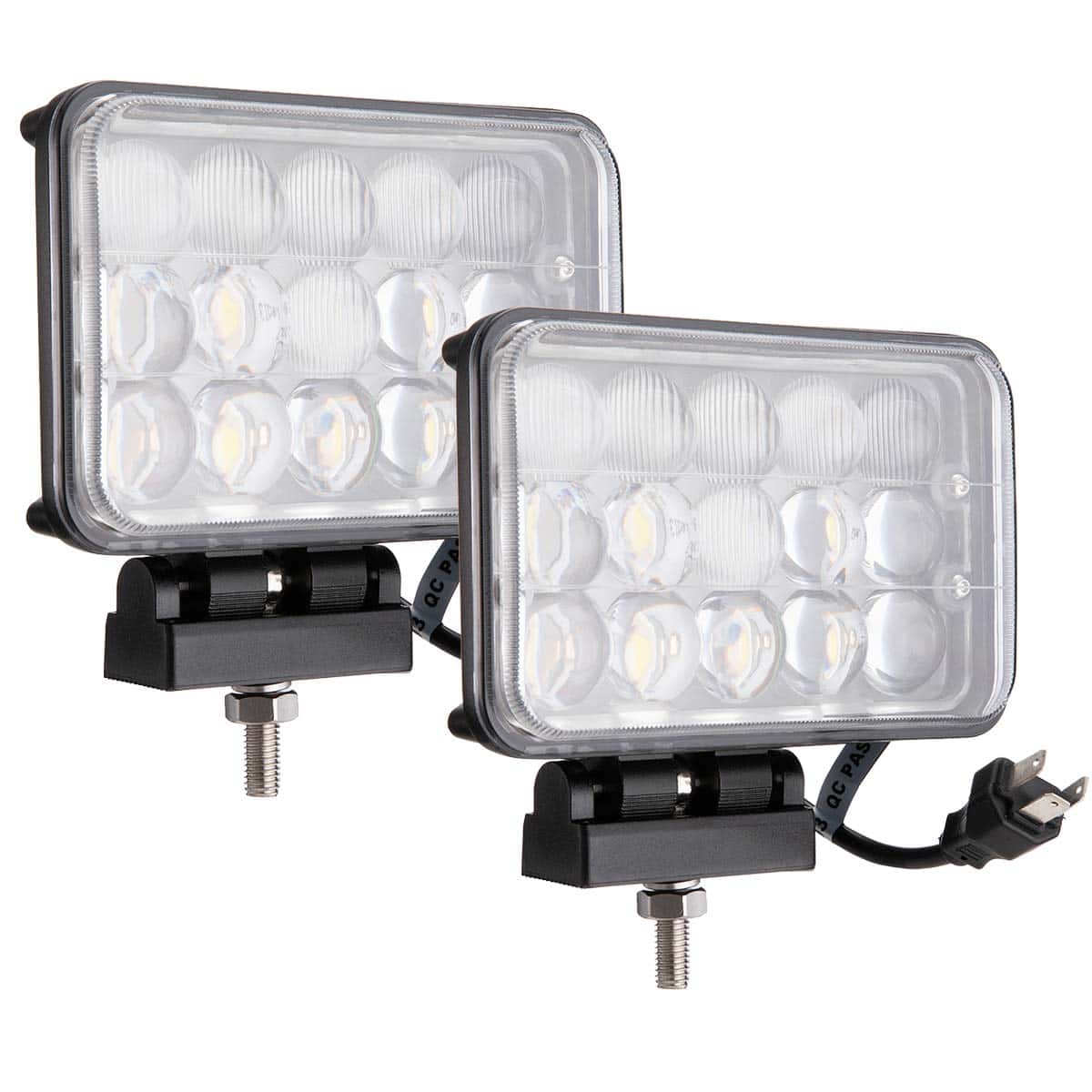 Faros y Luces LED rectangulares 4x6 pulgadas para Off-Road