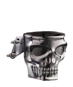 Kruzer Kaddy 1025 Montura de Calavera Cromada, 1 Paquete