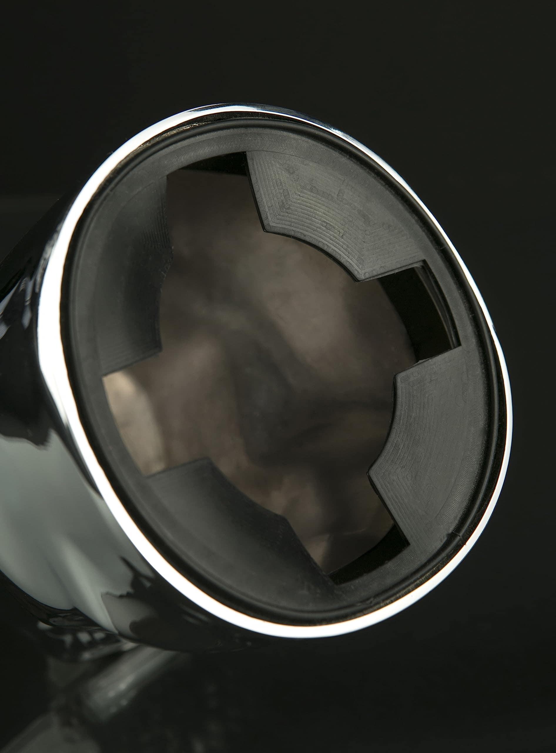 Kruzer Kaddy 1025 Montura de Calavera Cromada, 1 Paquete - Imagen 7