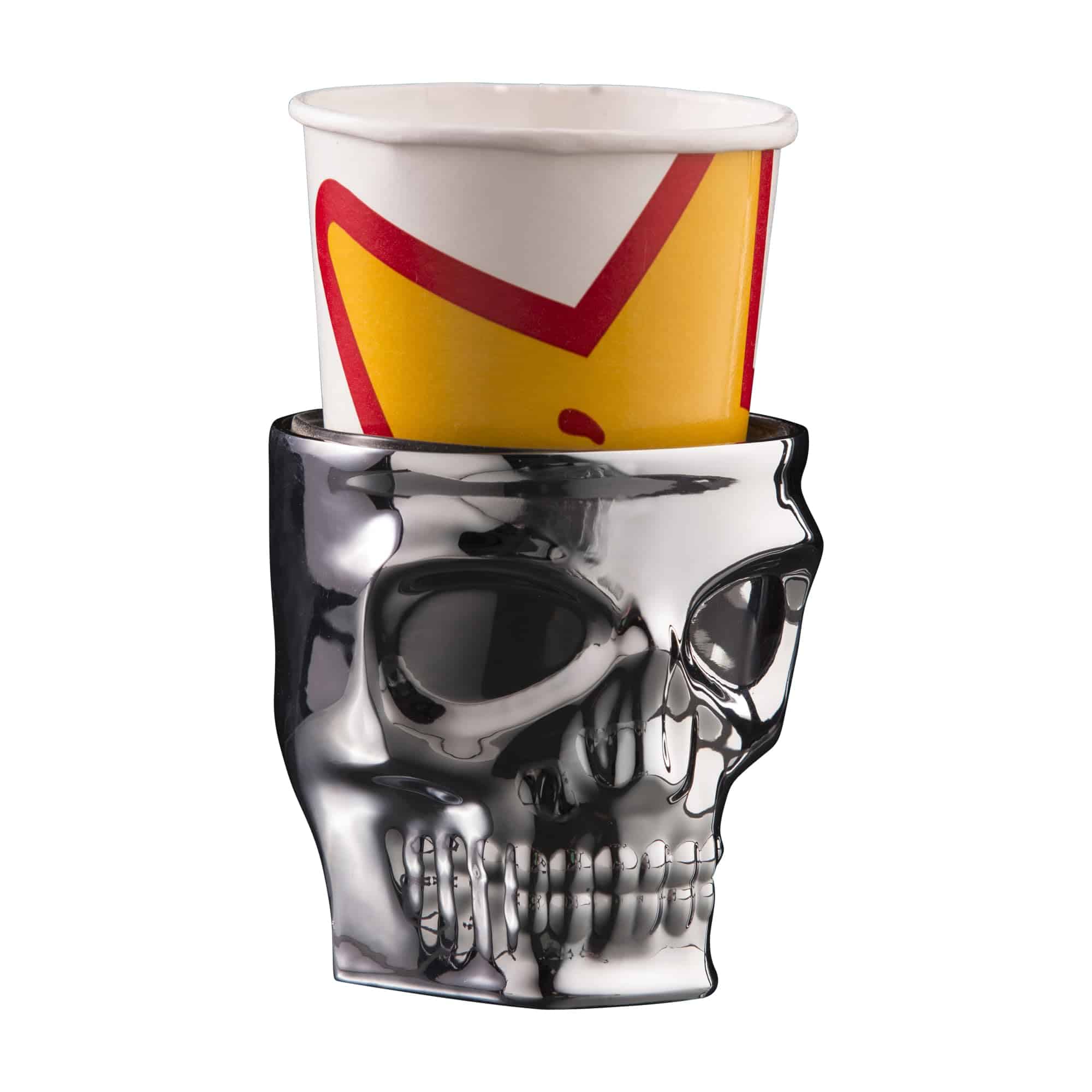 Kruzer Kaddy 1025 Montura de Calavera Cromada, 1 Paquete - Imagen 8