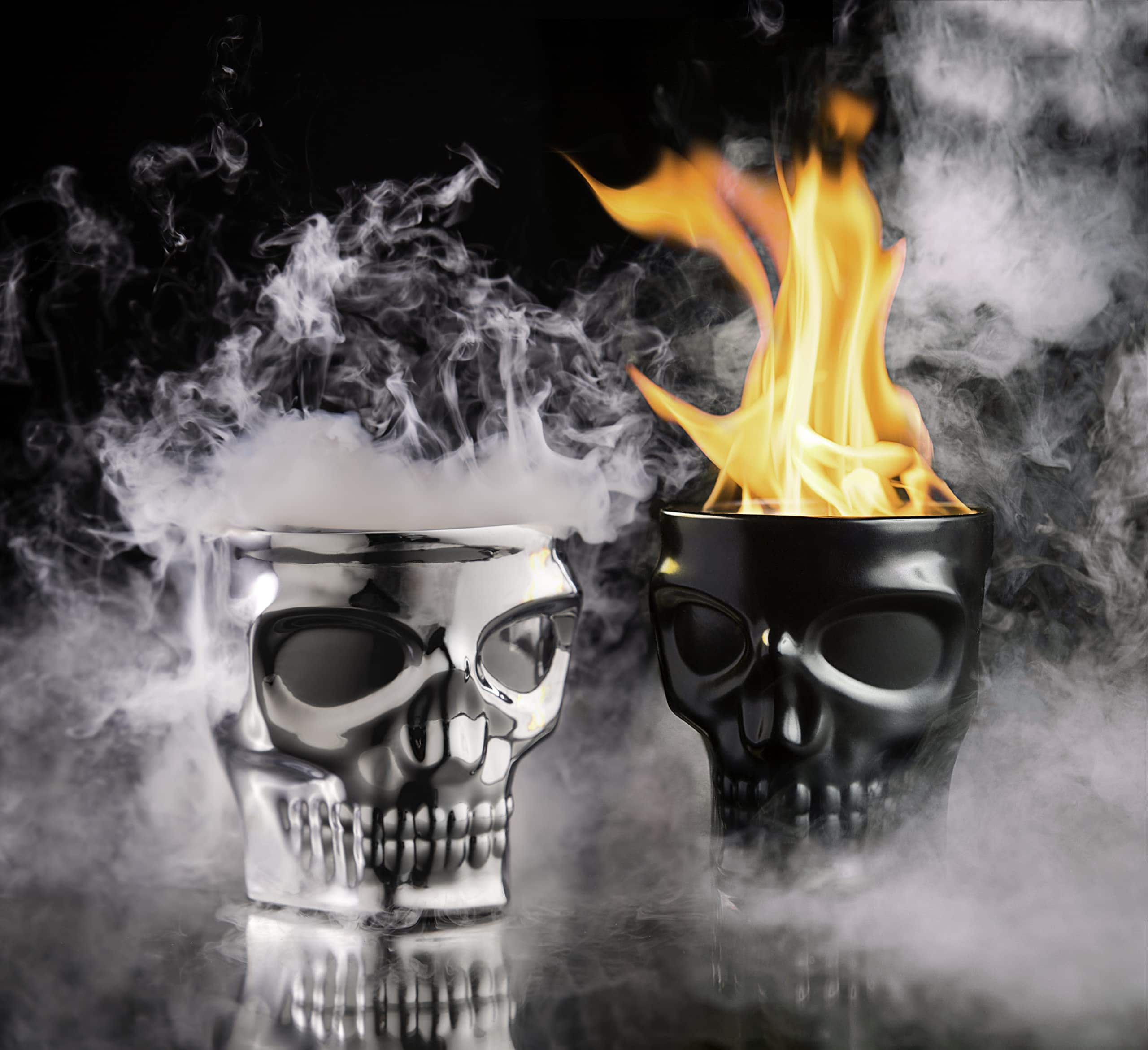 Kruzer Kaddy 1025 Montura de Calavera Cromada, 1 Paquete - Imagen 6