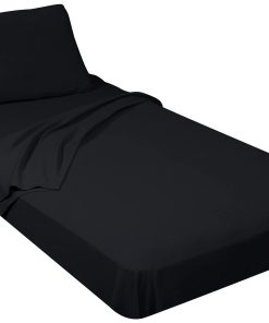 Juego de sábanas de jersey de algodón 100% peinado Gilbins,