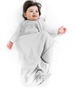 Saco de dormir de bebé de lana Merino y algodón orgánico