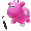 Farm Hoppers Premiado Ternera Rosada Inflable para Niños