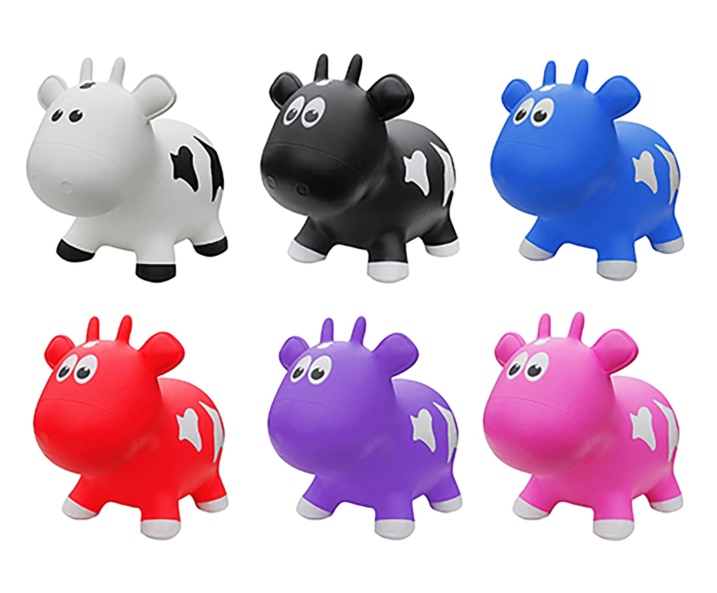 Saltador Inflable de Vaca Morada Ganador de Premios para - Imagen 3