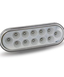 Luz LED ovalada roja para funcion doble Stop, dar vuelta y