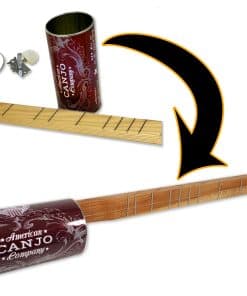 Kit completo para construir tu propio Banjo de Lata de una