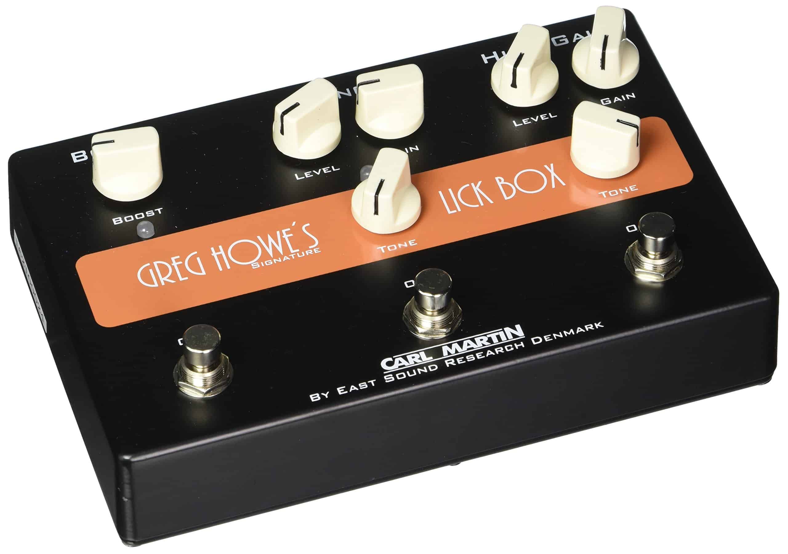 Pedal de efectos Carl Martin (Greg Howe's Lick Box)