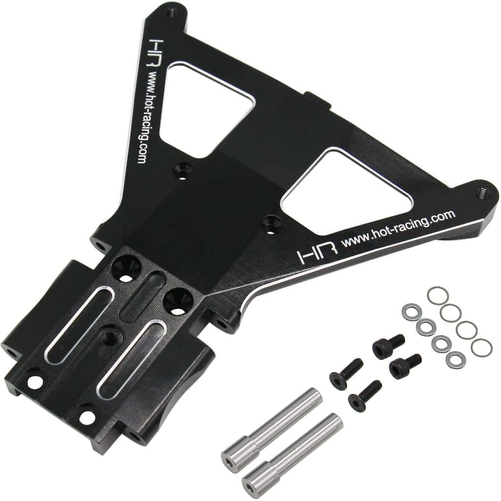 Hot Racing LCF0801 Bulkhead Delantero de Aluminio para