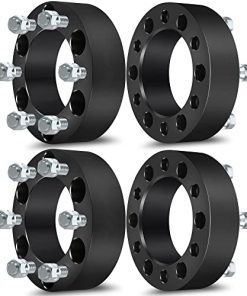 ECCPP 4PCS Separadores de Rueda de 6 Pernos 2" 6x5.5 a