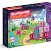 MAGFORMERS Castillo de Princesa 78 Piezas Colores Rosa y