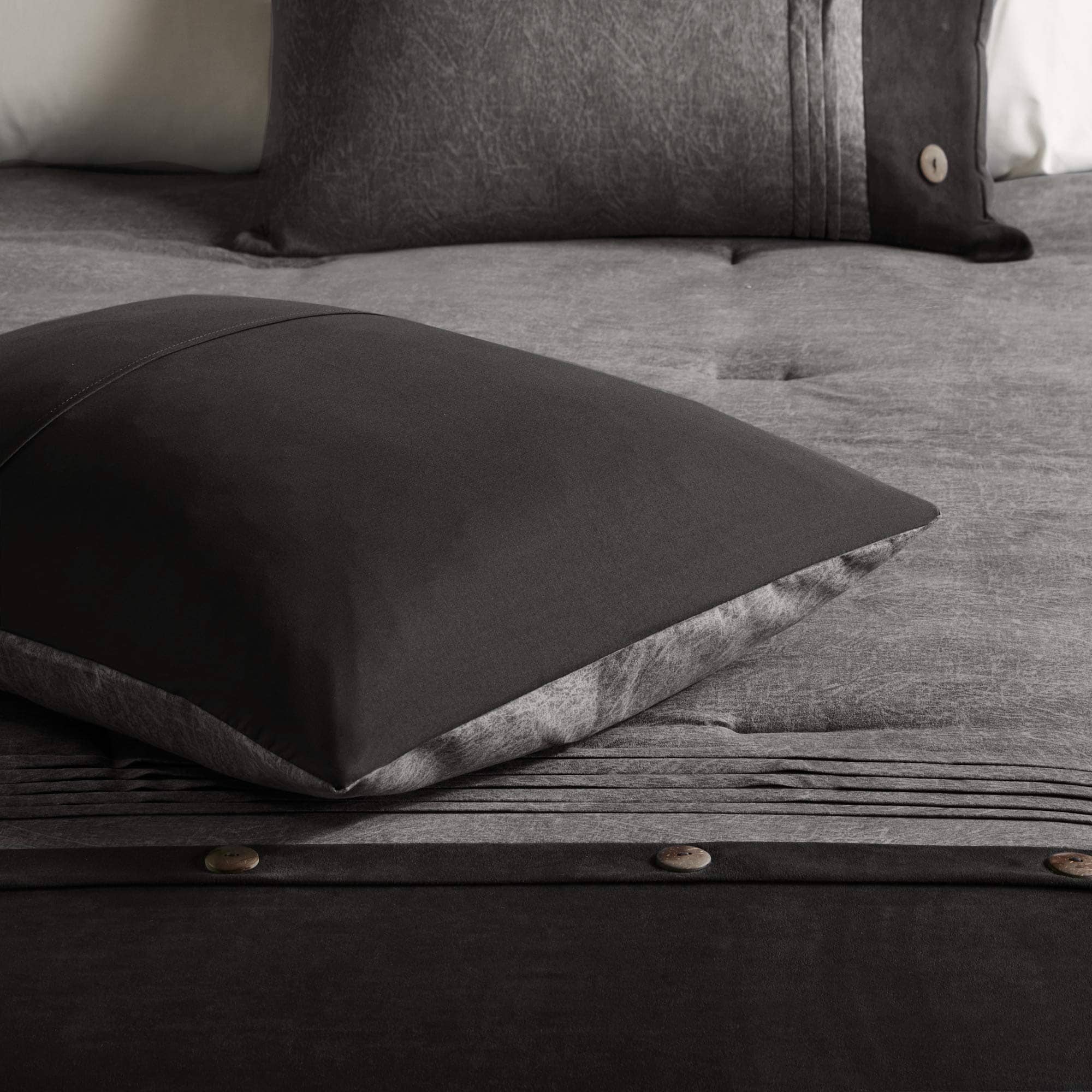 Juego de Edredón Madison Park Boone, Tacto de Terciopelo, - Imagen 9