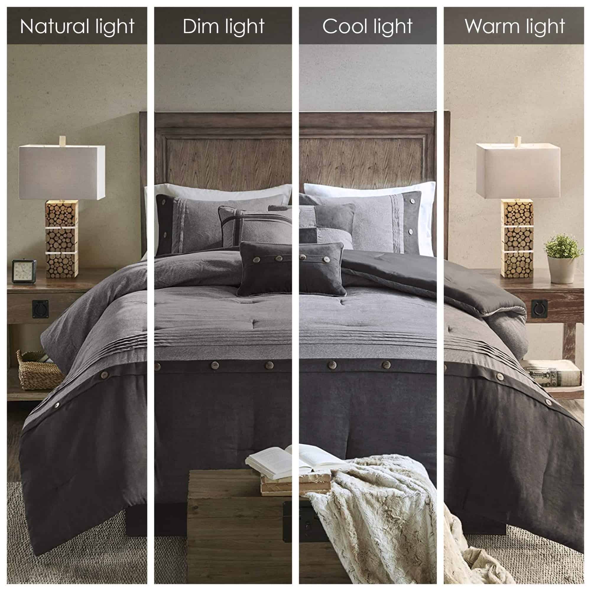 Juego de Edredón Madison Park Boone, Tacto de Terciopelo, - Imagen 5