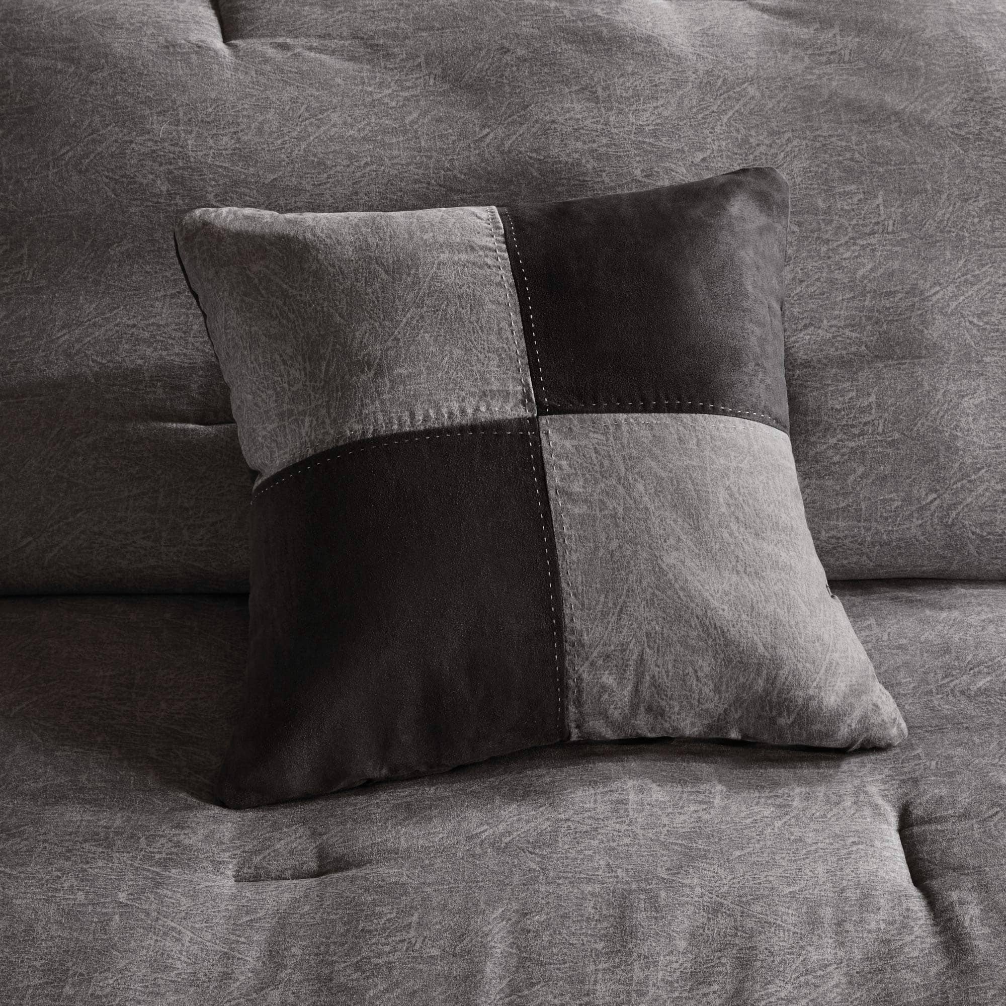 Juego de Edredón Madison Park Boone, Tacto de Terciopelo, - Imagen 10