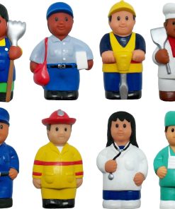 Figuras de Profesionales Multiculturales de 5" Get Ready