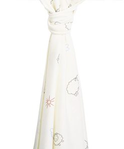 Manta de Envoltura para Bebé de Lana, 100% lana Merino,