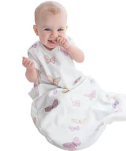 Bolsa de dormir de lana Merino y algodón orgánico para bebé