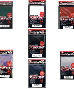 Fundas de Cartas de Intercambio KMC Hyper Matte (Verde,