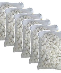 Aquapapa 6 lbs Anillos Biocerámicos Premier para Filtro de