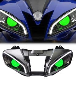 Ensamblaje de faro LED KT para YZF R6 2006-2007, Faro