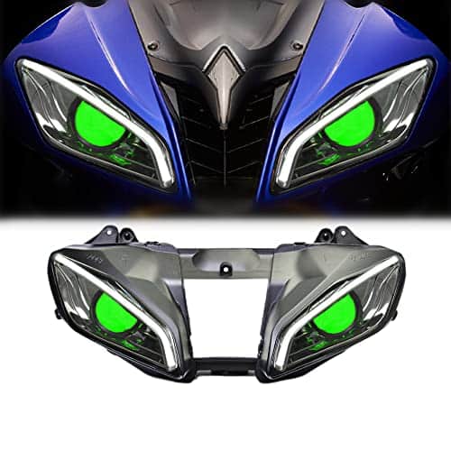 Ensamblaje de Faro LED KT, Faro para YZF R6 2008-2016,