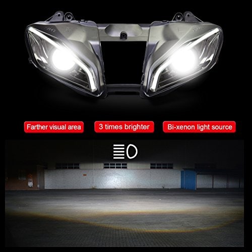Ensamblaje de Faro LED KT, Faro para YZF R6 2008-2016, - Imagen 6