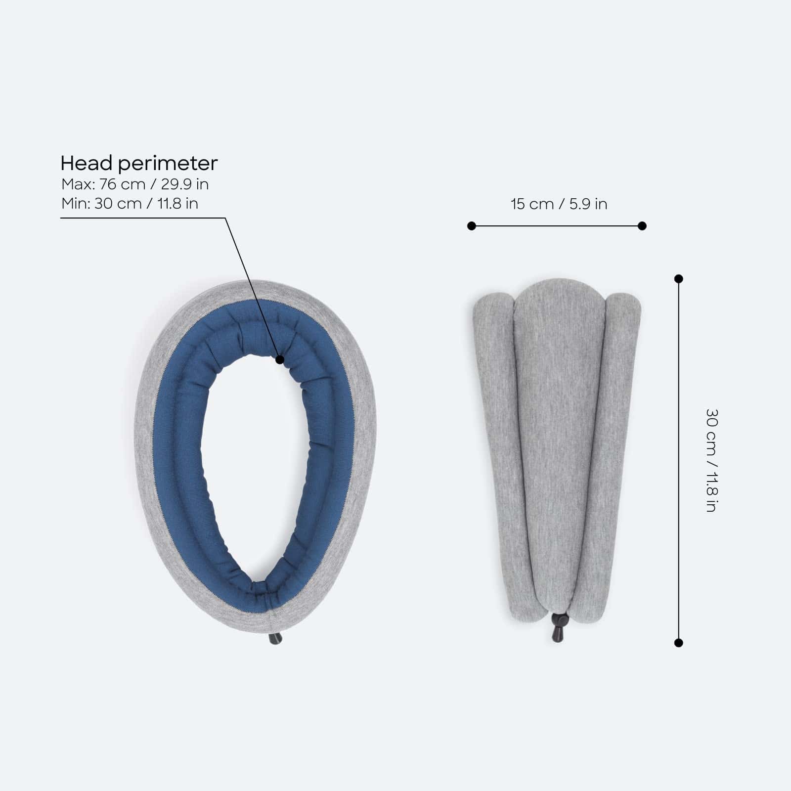Almohada Ostrichpillow Light para Viajes y Siestas en el - Imagen 4
