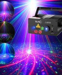 Luces de fiesta SUNY Stage Music Show DJ 128 Combinaciones