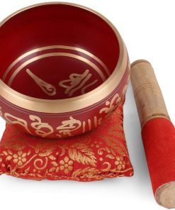 Tibetan Singing Bowl - 4 pulgadas, Conjunto de Cuenco