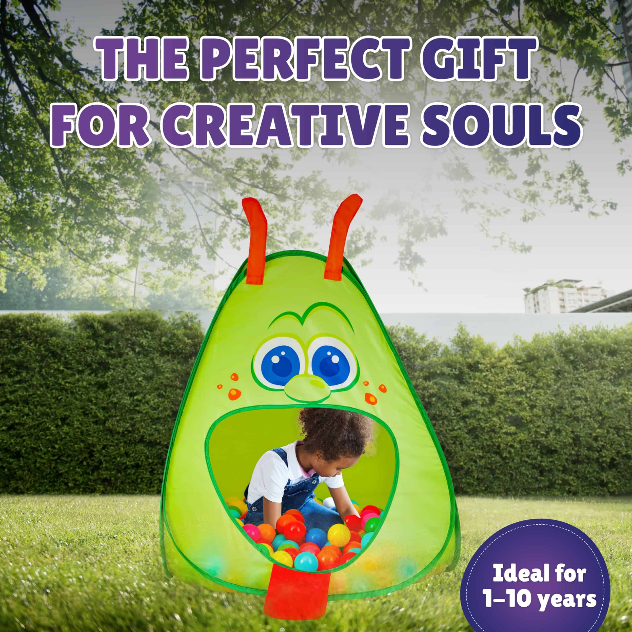 Túnel y Tienda de Juegos para Niños Kiddey Caterpillar | 2 - Imagen 9