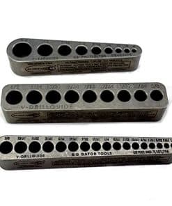 Juego de 3 guías de taladro en V Big Gator Tools STD con 35