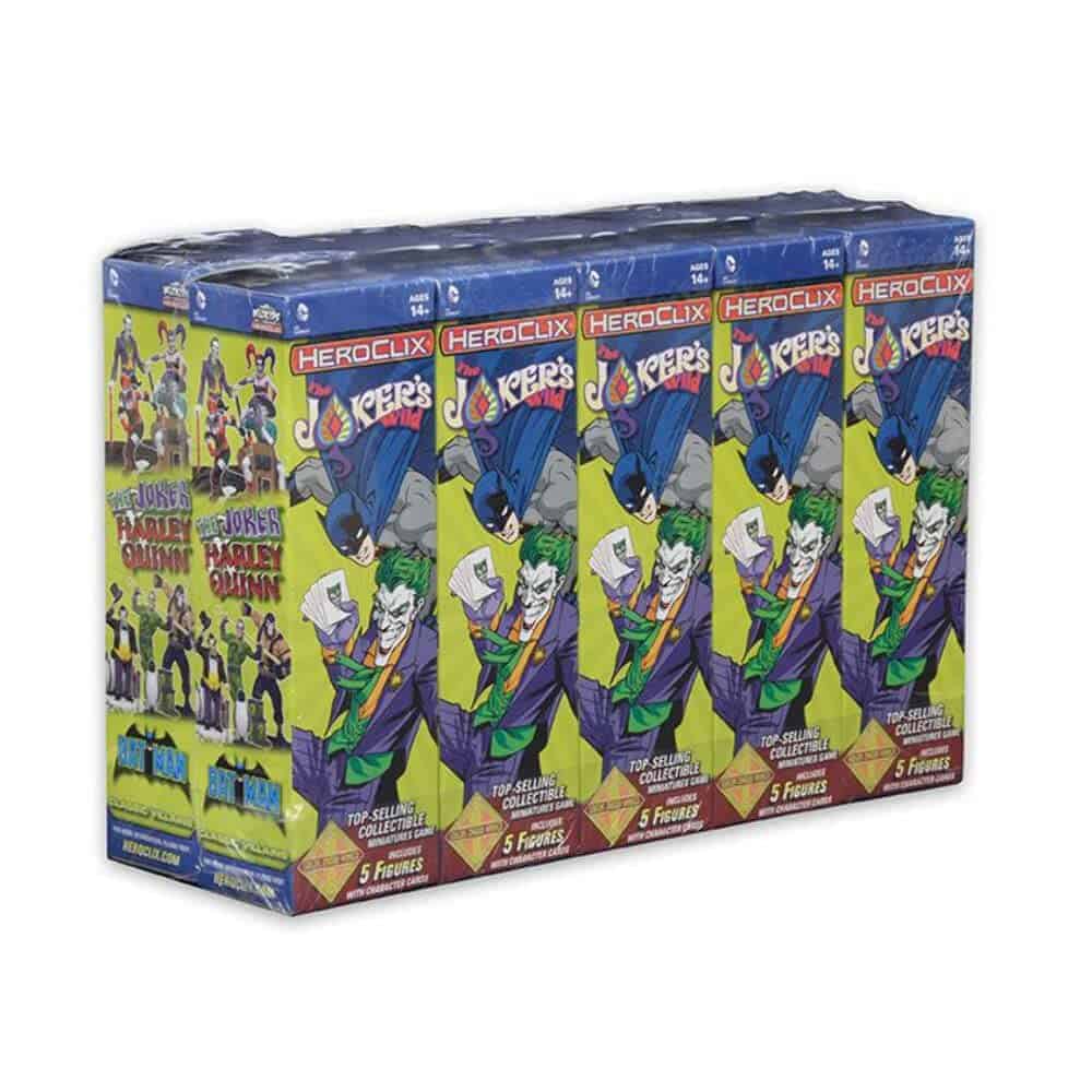 NECA HeroClix The Jokers Wild Booster Brick