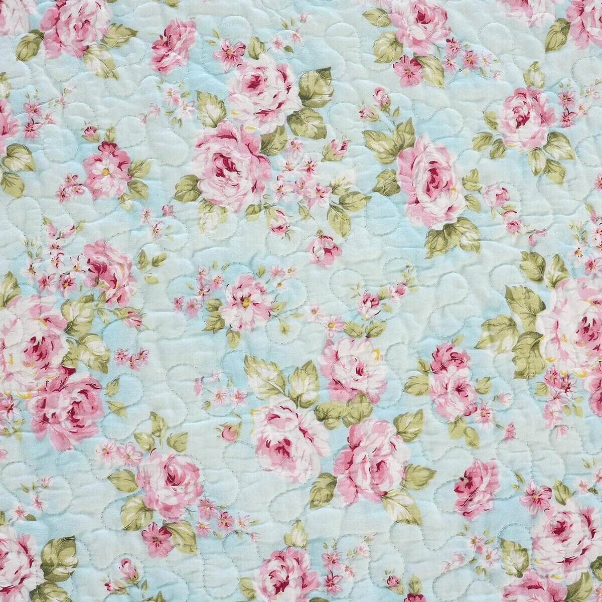 Juego de Colcha Completa Shabby Floral de Marca Brandream, - Imagen 7
