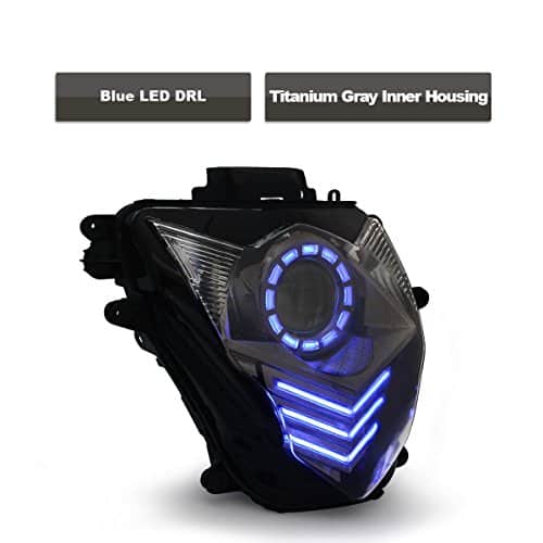 Ensamblaje de faro LED KT para Suzuki GSXR600, GSX-R600 - Imagen 9