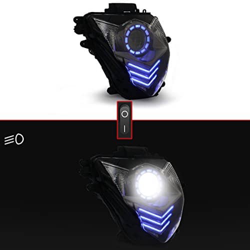 Ensamblaje de faro LED KT para Suzuki GSXR600, GSX-R600 - Imagen 5