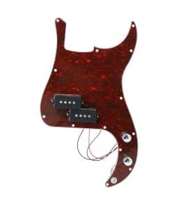 Yibuy Vintage Cargado Pickguard de Guitarra Eléctrica 3-Ply