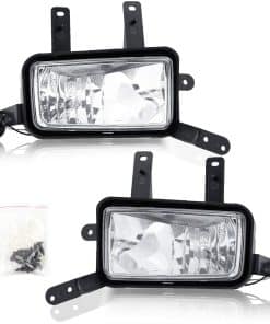 Par de Faros de Niebla Transparente Compatible con