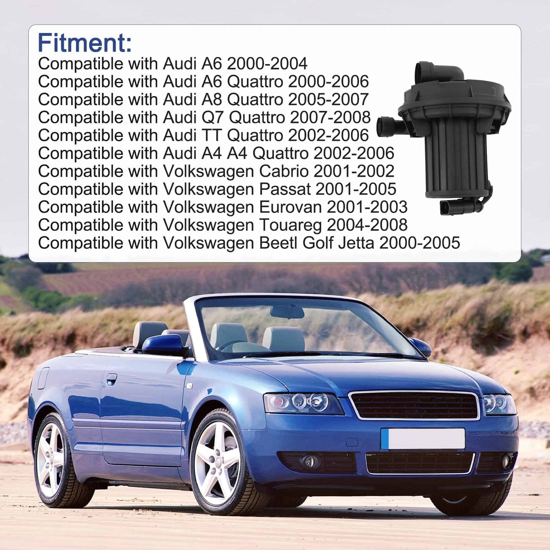 Bomba de Aire Secundario Nuevo Reemplazo 06A959253B Para - Imagen 3