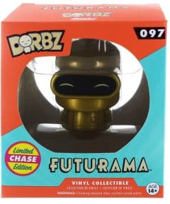 Figura de Vinilo Dorbz Gold Bender de Futurama Funko