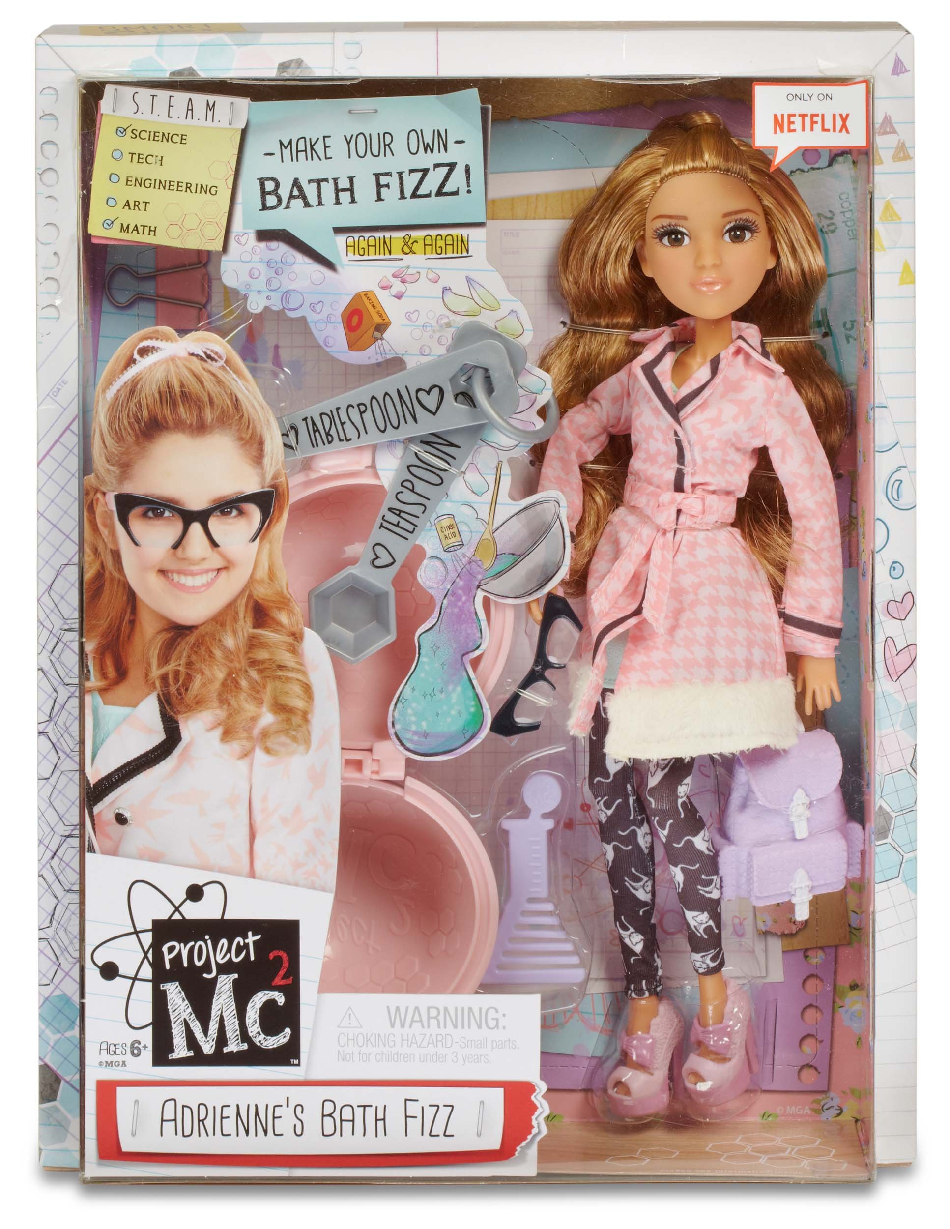 Experimentos con muñecas de Project Mc2- Baño efervescente - Imagen 5