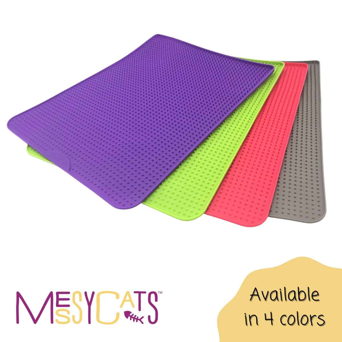 Tapete de arena de silicona Messy Cats con púas suaves - Imagen 5